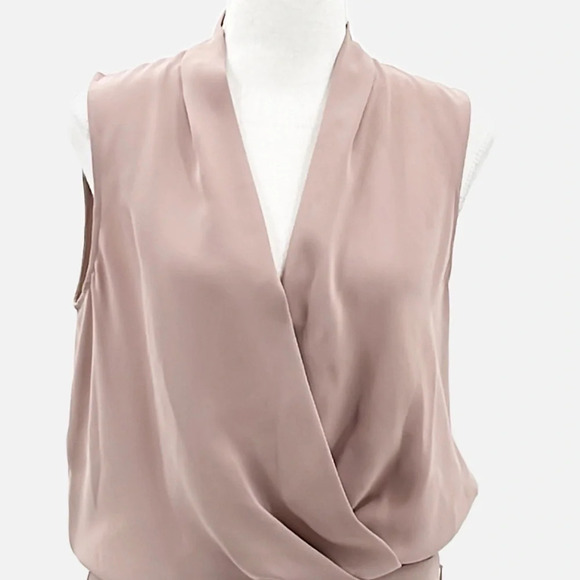 Aritzia Babaton Phoenix Shawl Collar Dress in Quarry - Size 4 - Picture 3 of 9